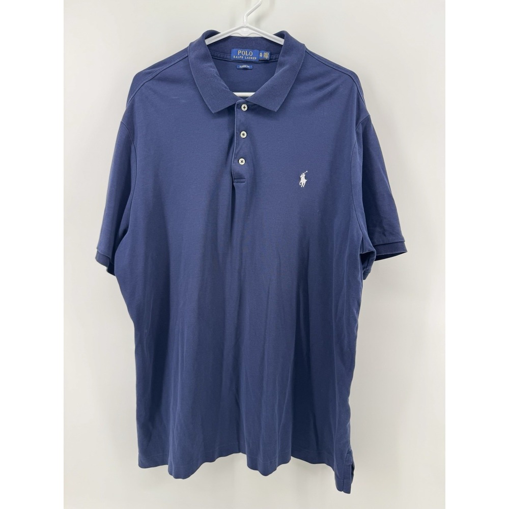 Polo Ralph Lauren Polo Shirt Mens XL Classic Fit Short Sleeve Embroidered Pony